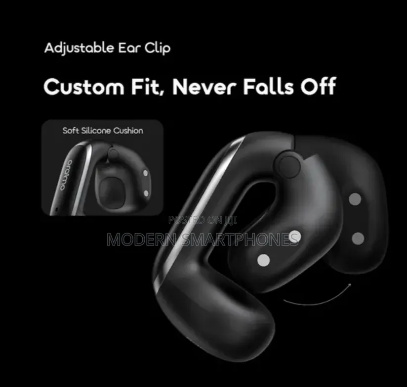 Oraimo Opensnap N2 Deep Bass Open-Ear True Wirelessbluetoothearbuds