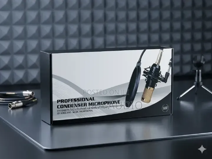 Bm-800 Professional Condenser Microphone Kit Package