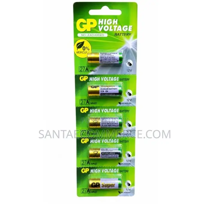 Gp High Voltage Battery 27a (Mn27) – 12v Alkaline Battery