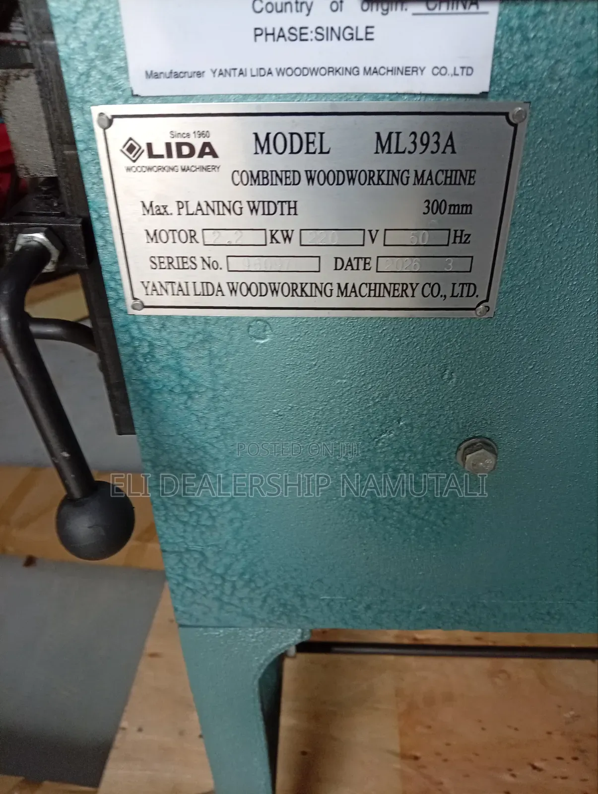 Lida Ml393a Woodworking Machine 300mm
