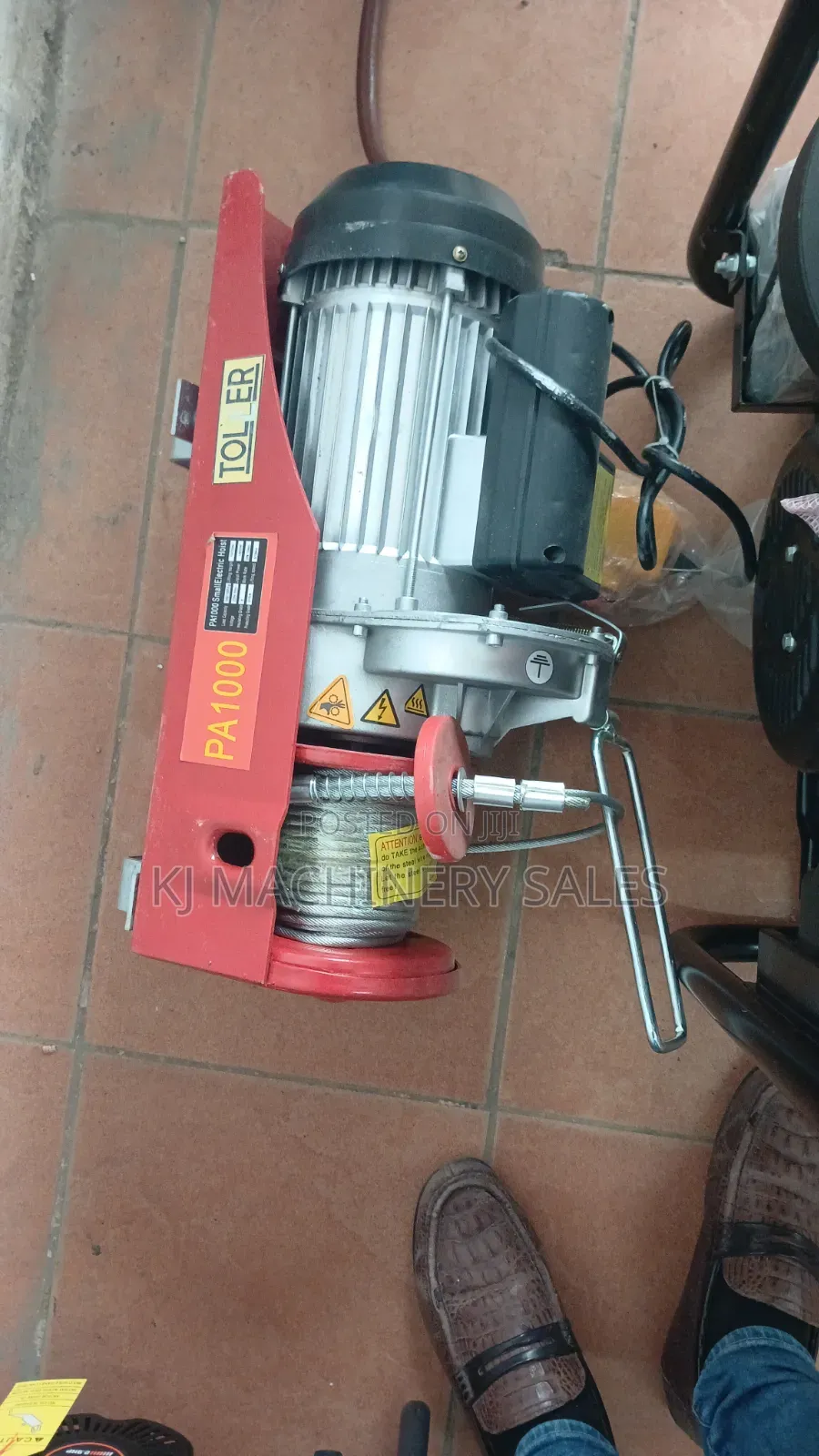 1000kg Electric Wire Rope Hoist for Sale |