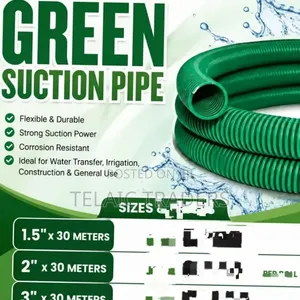 Green Suction Pipe 2" 30 Metres Long