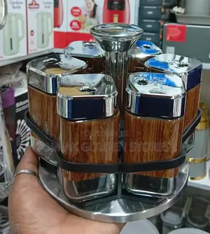 6pcs Rotatable Spice Rack