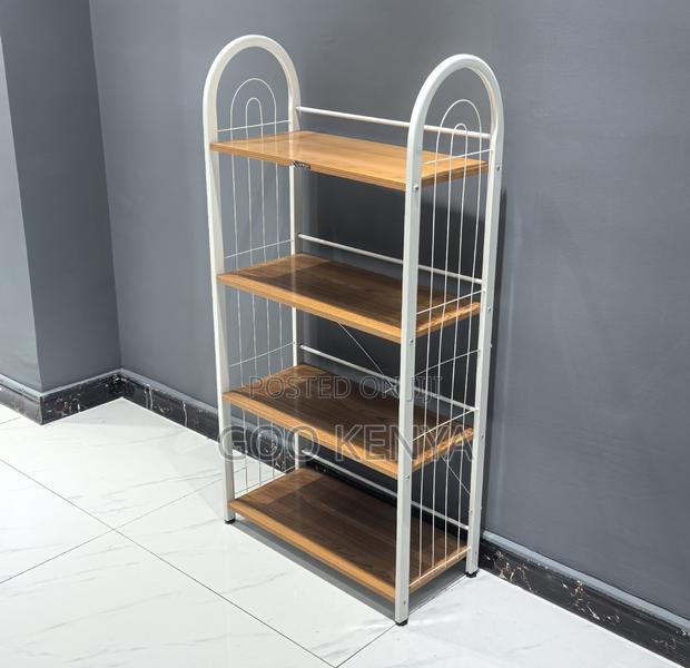 Shoe Rack; Premium Wooden Multi-Tier Shoe Storage Cabinet
