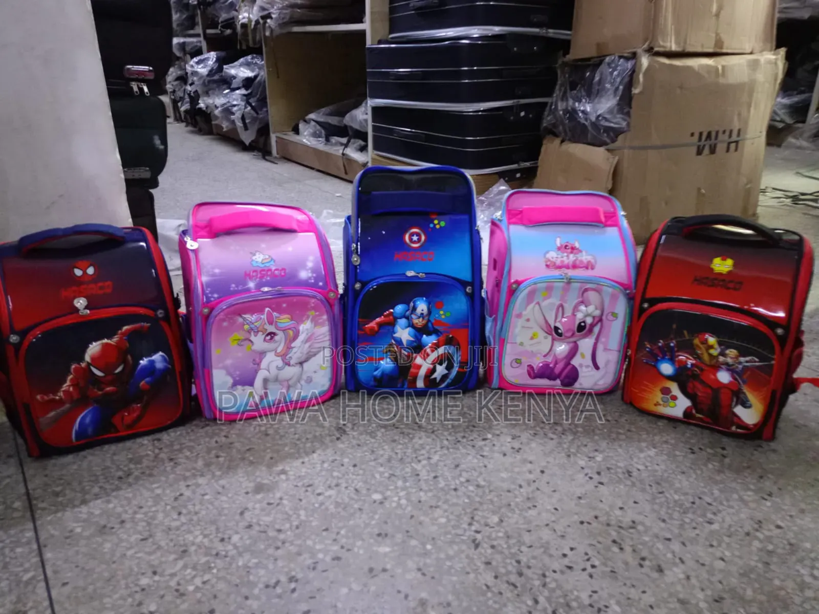 Cartoon Themed School Bag