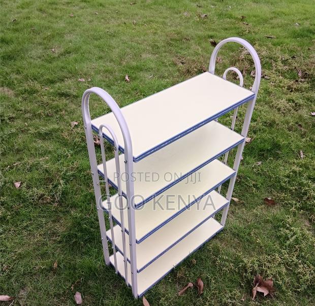 Shoe Rack; Premium Wooden Multi-Tier Shoe Storage Cabinet - thumbnail 3