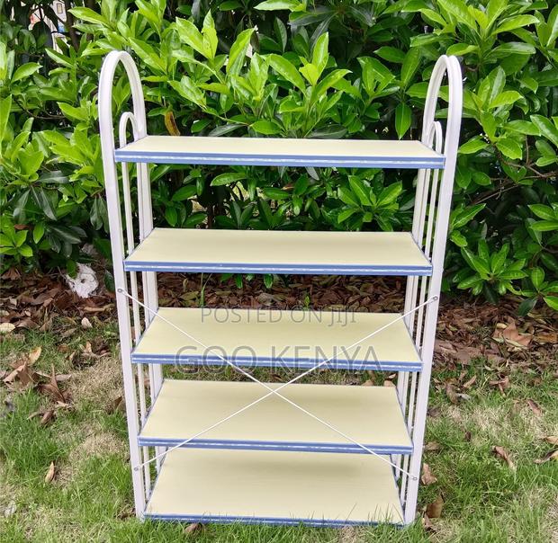 Shoe Rack; Premium Wooden Multi-Tier Shoe Storage Cabinet - thumbnail 5