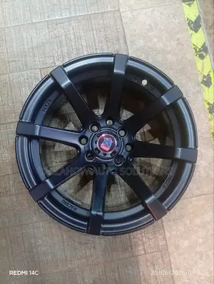 14" 8-Hole Matte Black Forged Racing Wheel Rim (14x7)