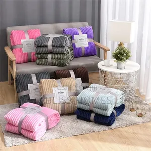 Ultra-Soft Fuzzy Fleece Throw Blankets