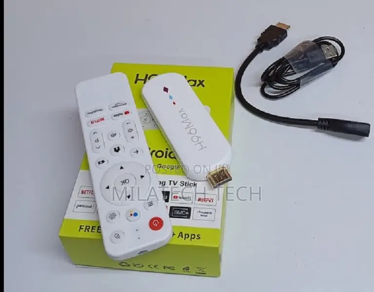 . H96 Max Android 14 Tv Dongle – 2gb Ram, Resolution