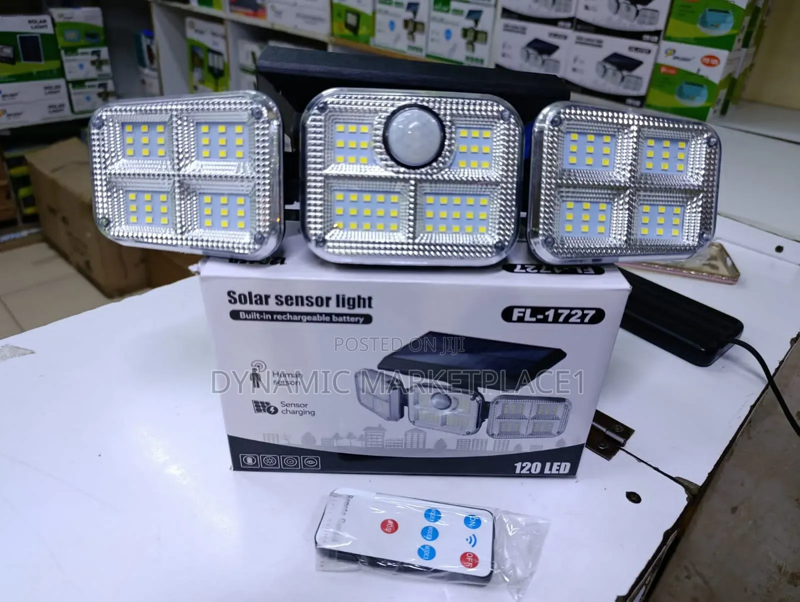 Solar Sensor Lights With Built in Battery