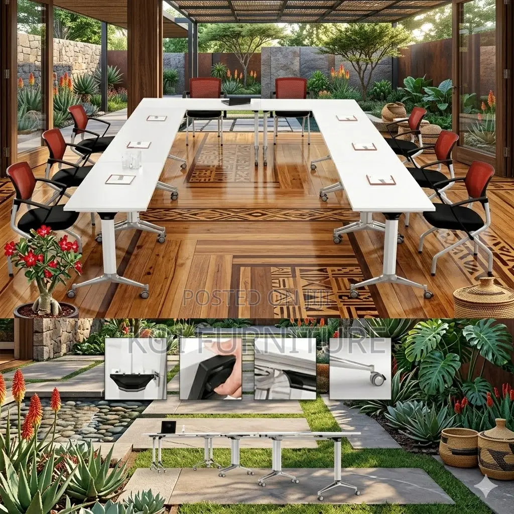 Office Desk; 1200mm White Office Conference Meeting Training Table