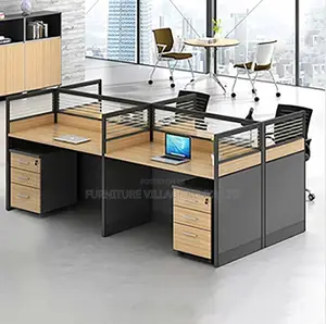 4-Way Divided Office Modular Workstation