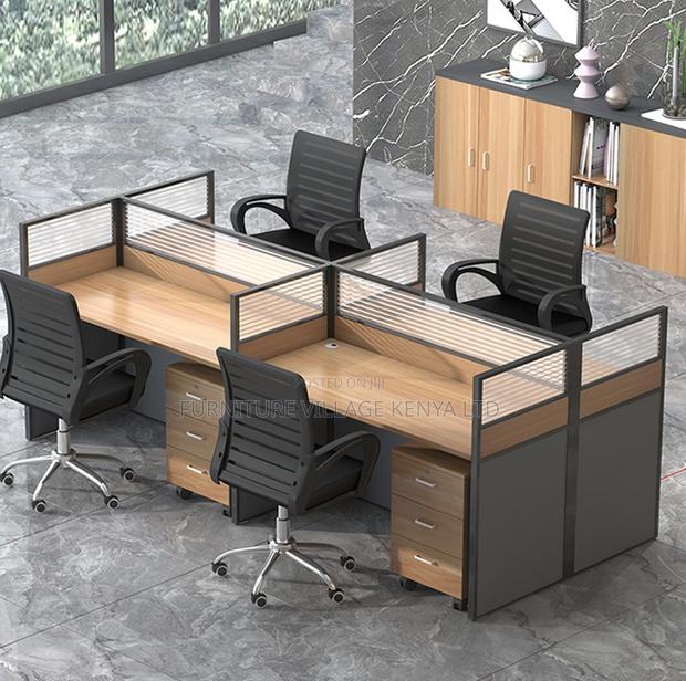 4-Way Divided Office Modular Workstation - thumbnail 7