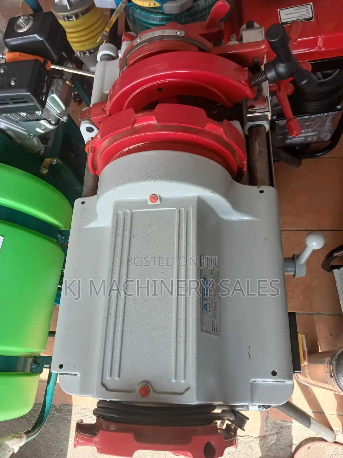 Aico 1/2"–2" Heavy Duty Electric Pipe Threading Machine