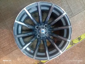 14" 4-Lug Multi-Spoke Alloy Wheel | Gunmetal Machined Face Et38