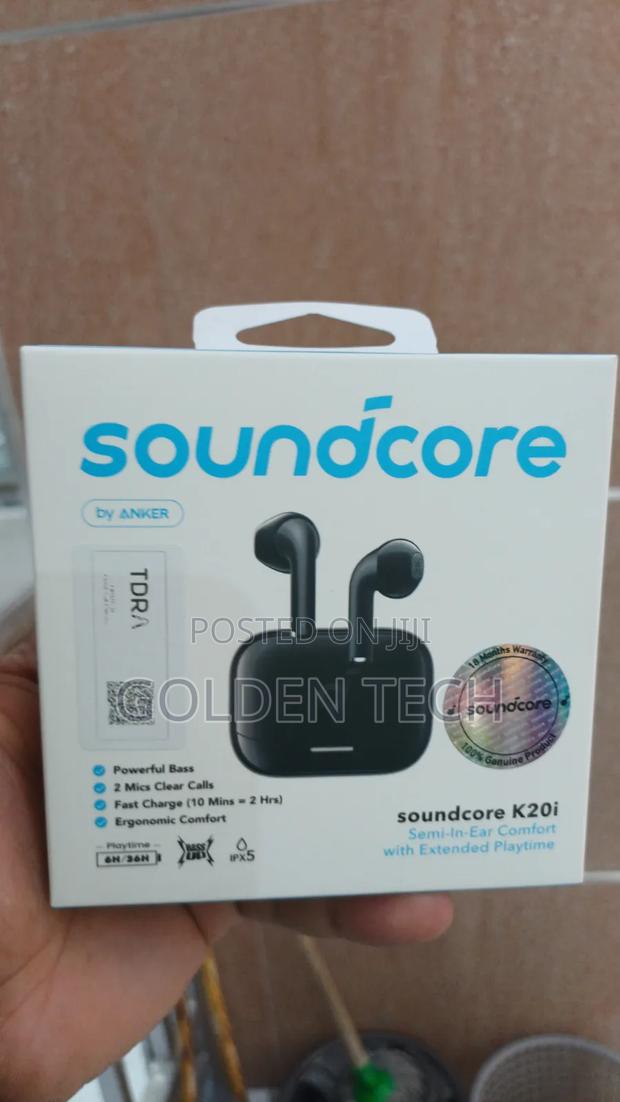 Original Soundcore K20i Semi in-Ear Bluetooth Earbuds