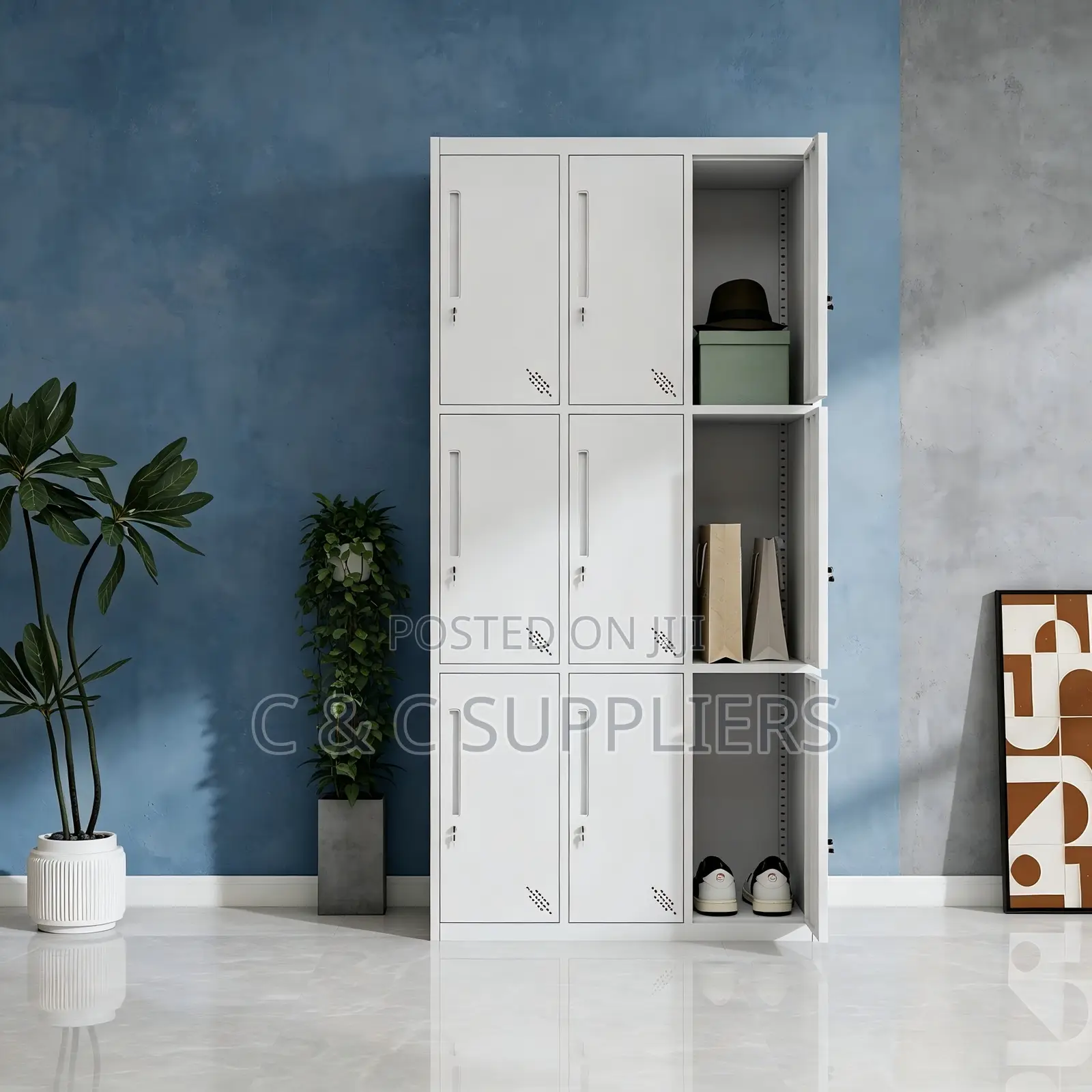 9 Locker Cabinet