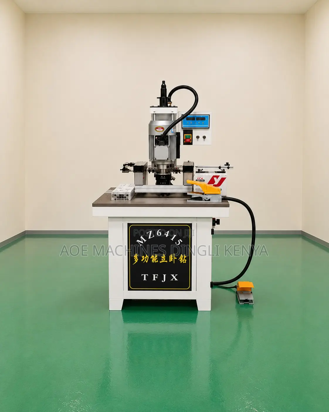 Mz6415 Hinge Drilling Machine 3spindle Cabinet,Furniture Hinge Boring