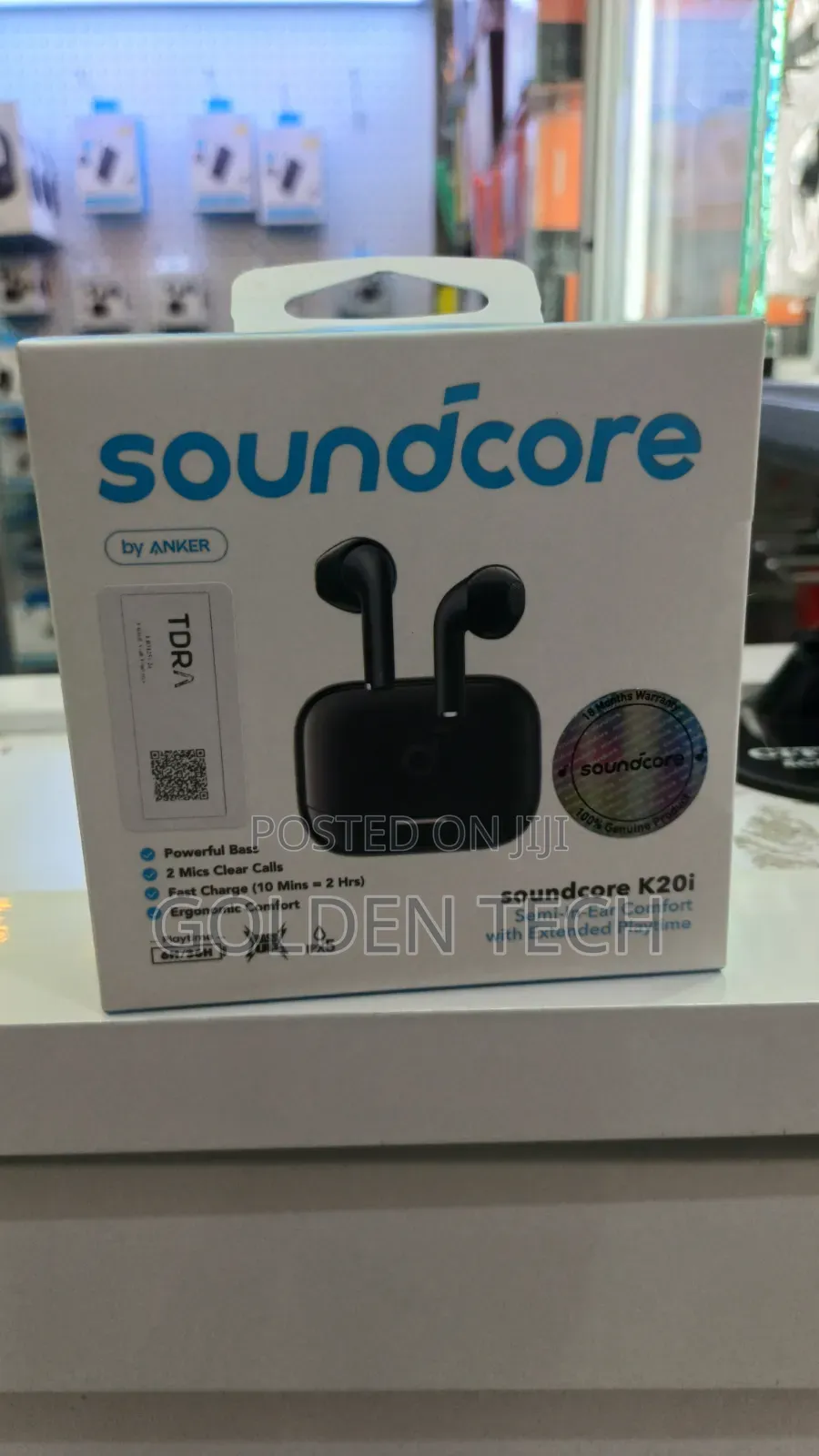 Soundcore K20i TWS Earbuds – Ai Noise Reduction, Ipx5