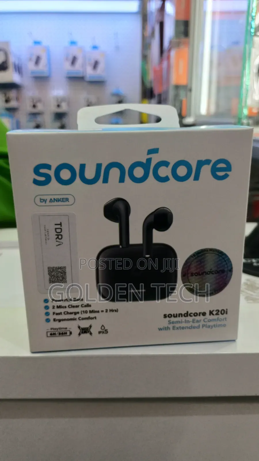 Soundcore K20i TWS Earbuds – Ai Noise Reduction, Ipx5