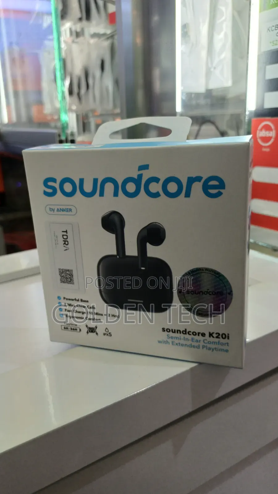 Anker Soundcore K20i True Earbuds – Ai Enc Calls, Ipx5 Waterproof