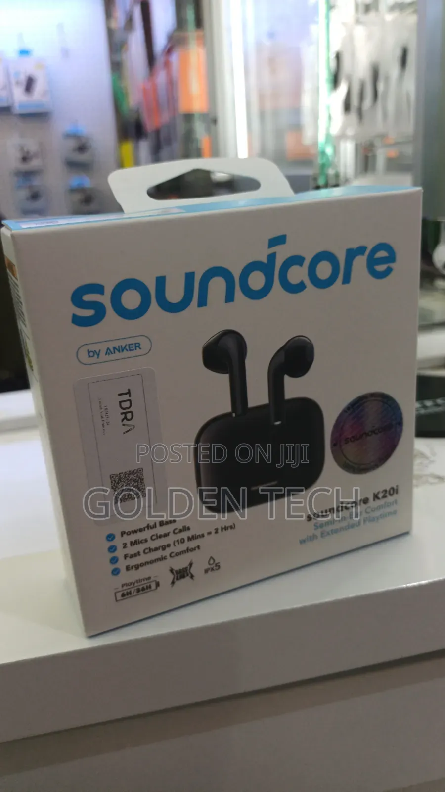 Anker Soundcore K20i True Earbuds – Ai Enc Calls, Ipx5 Waterproof