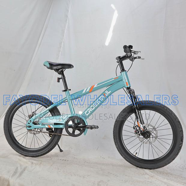 Crosstrail Kids Mountain Bike Size 20 – Disc Brakes Front Suspension