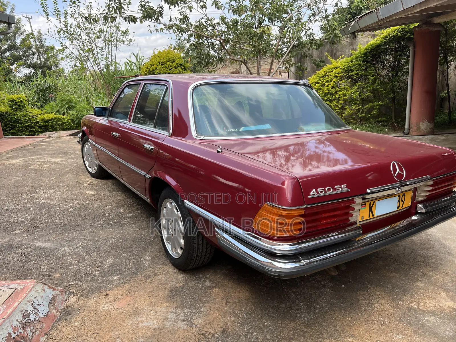 Mercedes-Benz E200 1979 Red