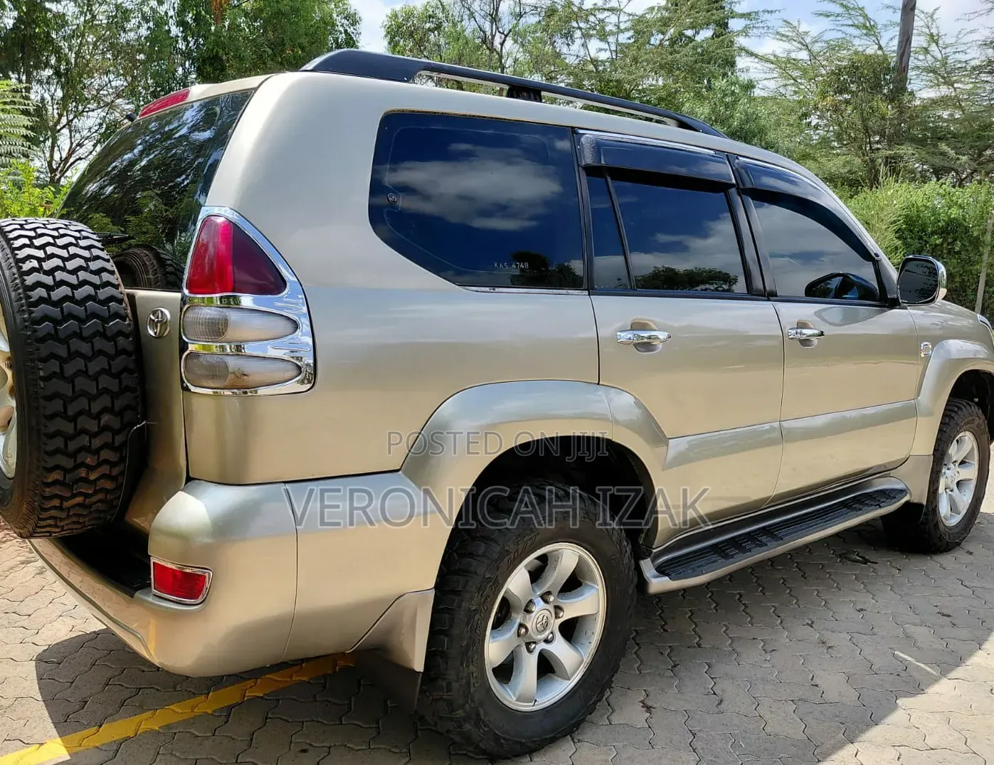 Toyota Land Cruiser Prado 2003 Gold