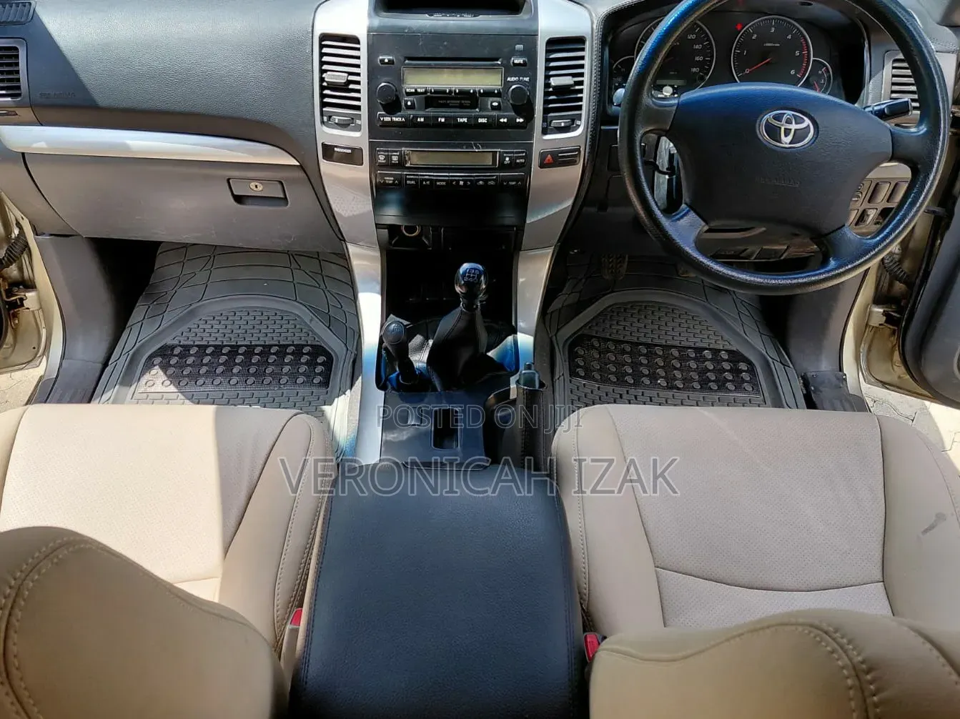 Toyota Land Cruiser Prado 2003 Gold
