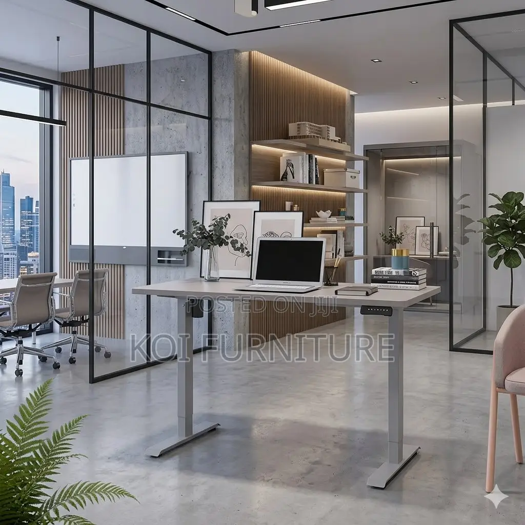 Office Desk; 1.2 Meter Electric Convetable Height Standing Desk