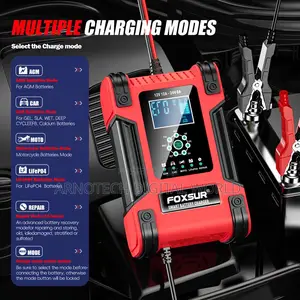 7-Stage Universal Car Battery Charger