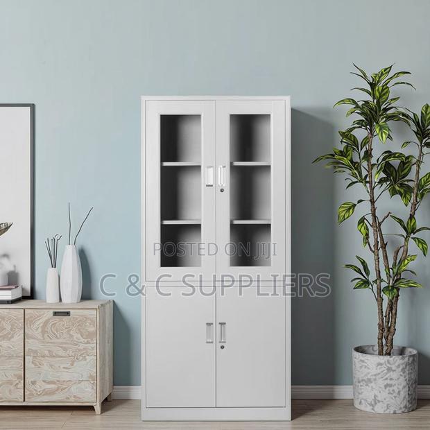 2-Door Half Glass Document Cabinet - thumbnail 6
