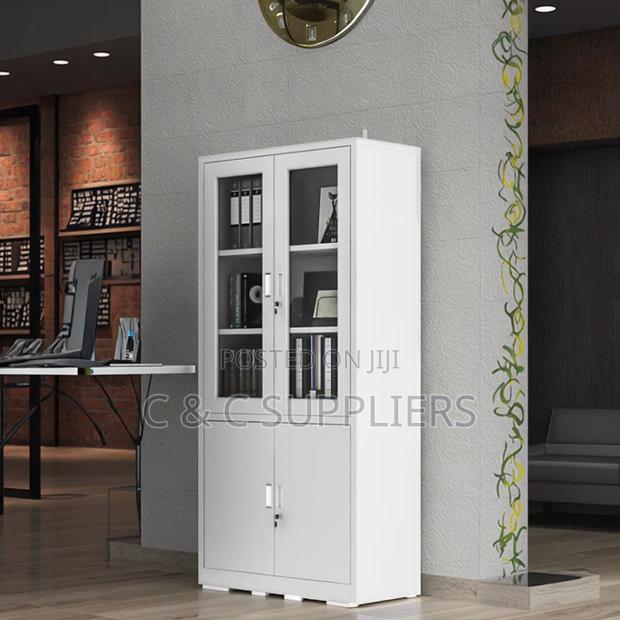 2-Door Half Glass Document Cabinet - thumbnail 7
