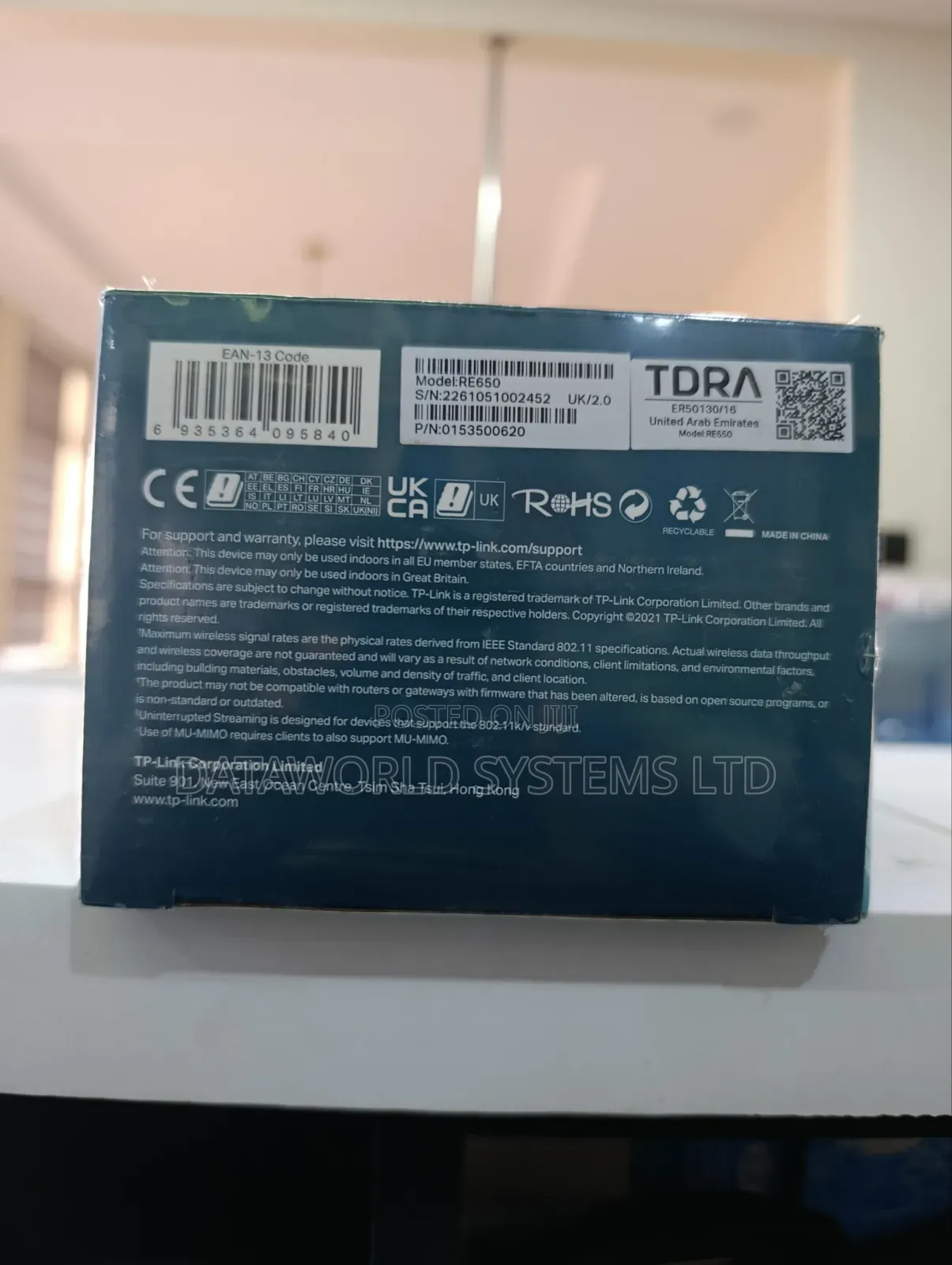 Tp-Link Ac2600 Mesh Wi-Fi Extender Re650