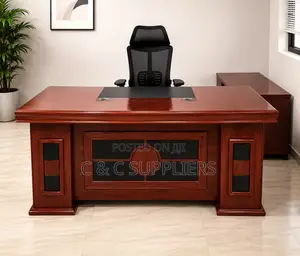Executive Mahogany Ceo's Table-1.8 Meter's
