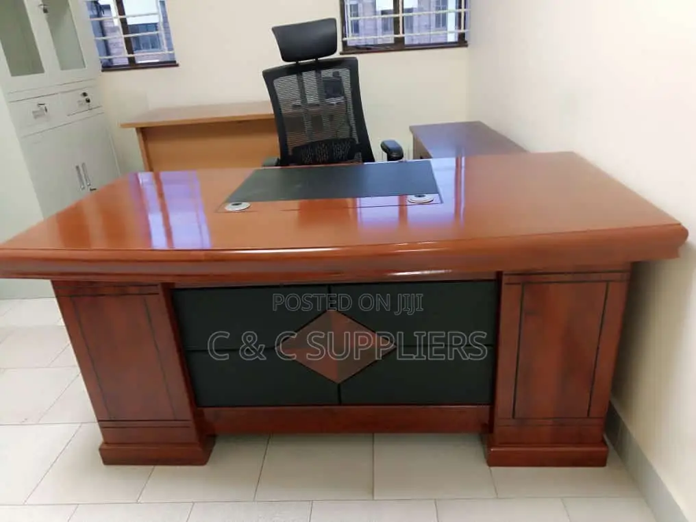 Executive Mahogany Ceo's Table-1.8 Meter's