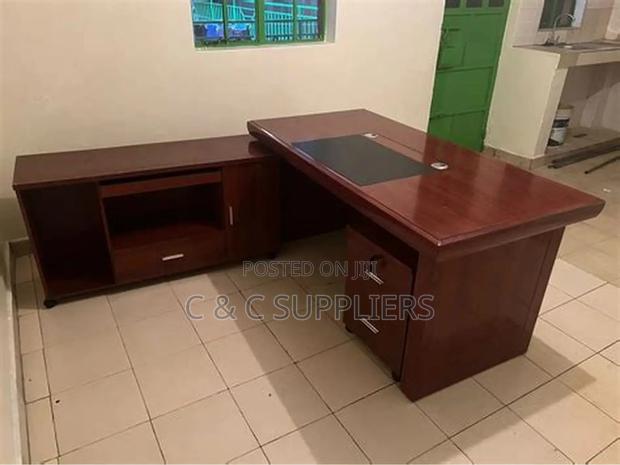 Executive Mahogany Ceo's Table-1.8 Meter's - thumbnail 5