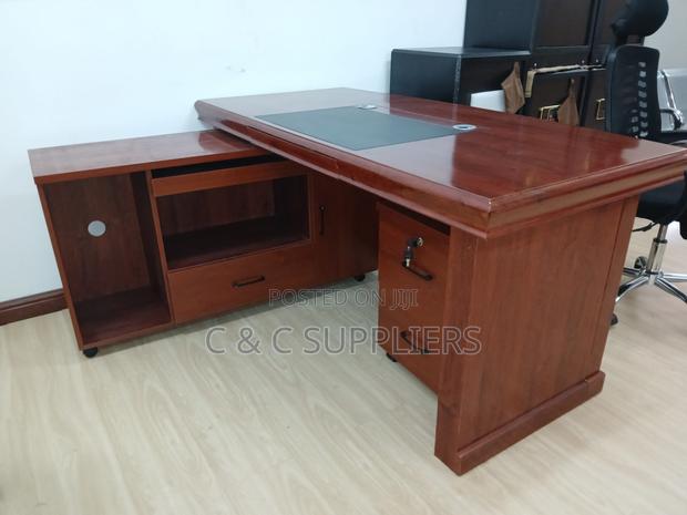 Executive Mahogany Ceo's Table-1.8 Meter's - thumbnail 9