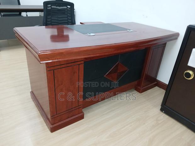 Executive Mahogany Ceo's Table-1.8 Meter's - thumbnail 10