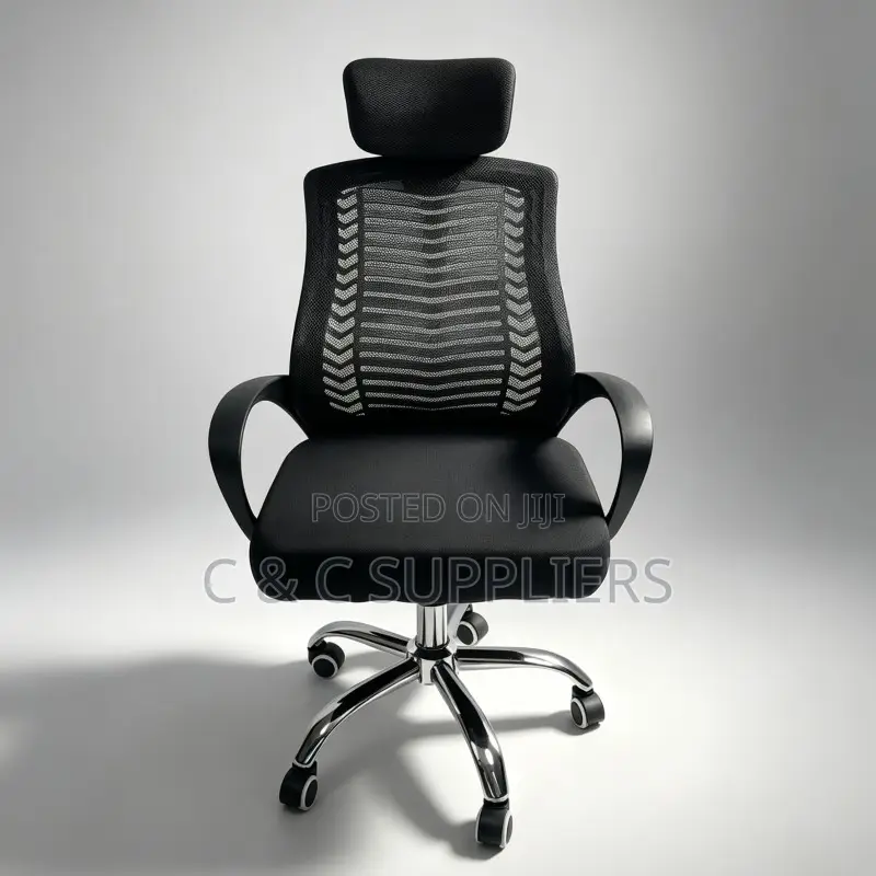 Headrest Office Chair-Adjustable