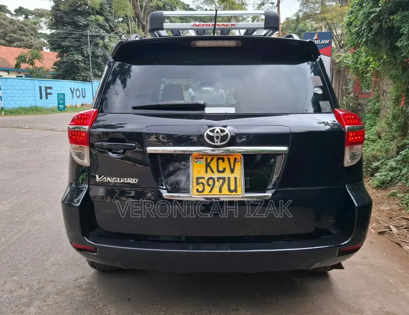 Toyota Vanguard 2013 Black