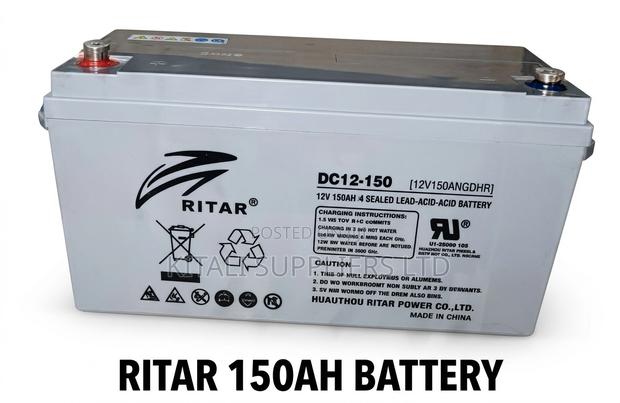 Ritar 150ah 12v Solar Gel Deep Cycle Battery