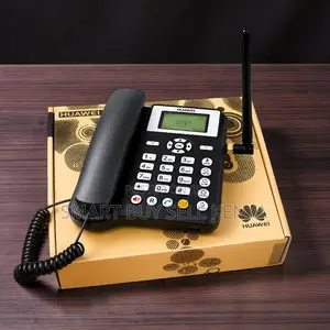 Long Standby Time Huawei Gsm Inbuilt Battery Landline Desktop Phone