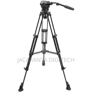 E-Image Ek650 Professional Compact Tripod With Fluid Head (75mm)