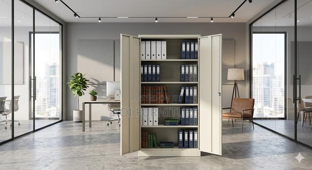 Office Cabinet; Two Doors Powder Coated Filing Cabinet