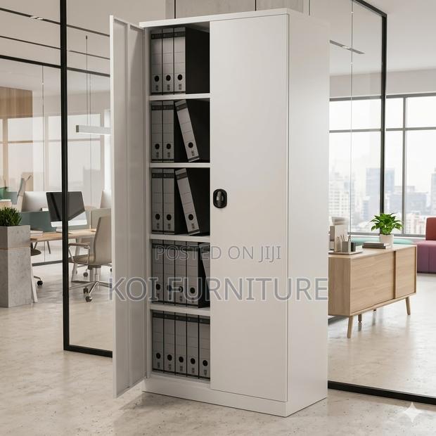 Office Cabinet; Two Doors Powder Coated Filing Cabinet - thumbnail 2