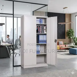 Office Cabinet; Two Doors Powder Coated Filing Cabinet