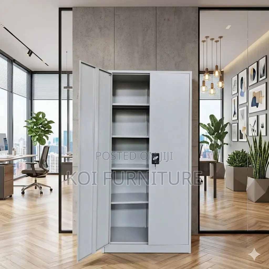 Office Cabinet; Two Doors Powder Coated Filing Cabinet